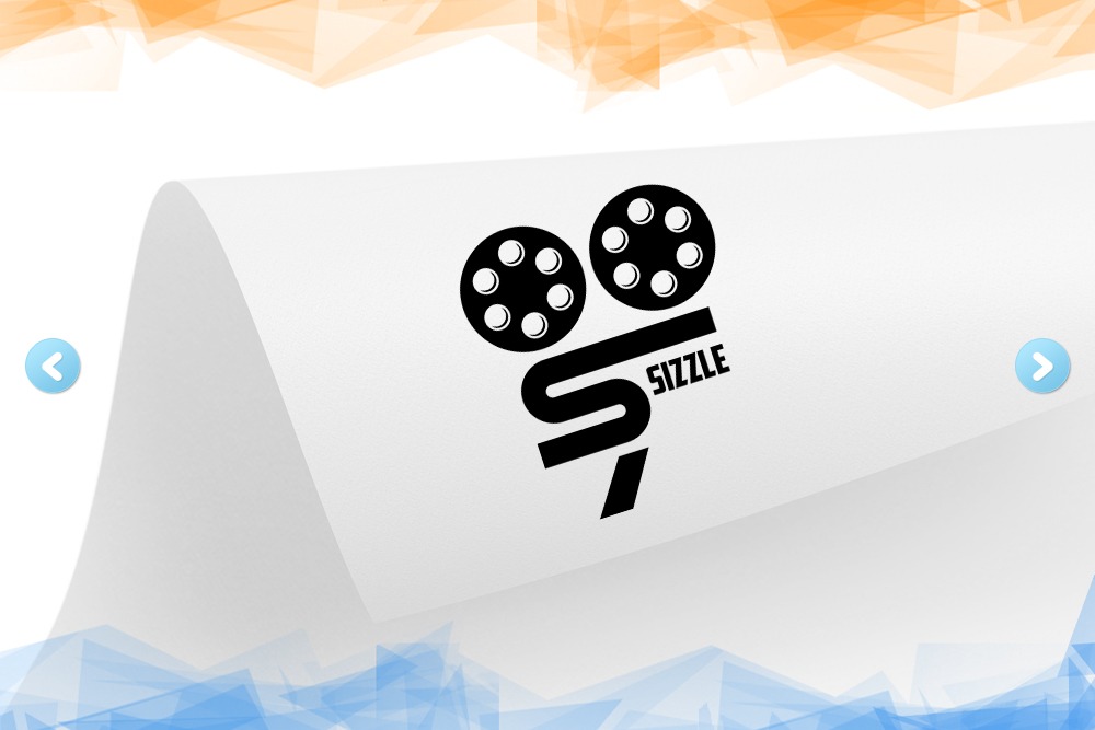 Дизайн логотипа для компании «Sizzle» вид 1