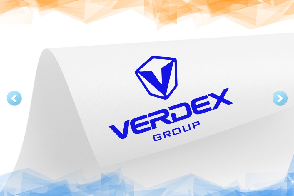 Дизайн логотипа для компании «Verdex» вид 1