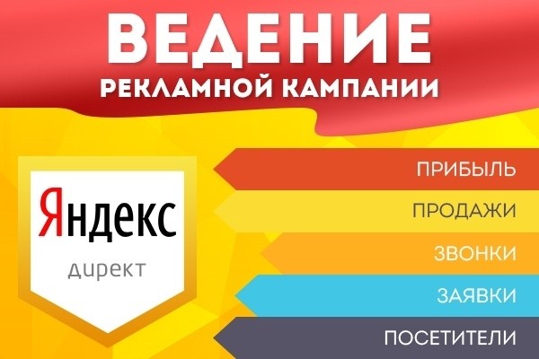 Ведение контекстной рекламы Яндекс Директ
